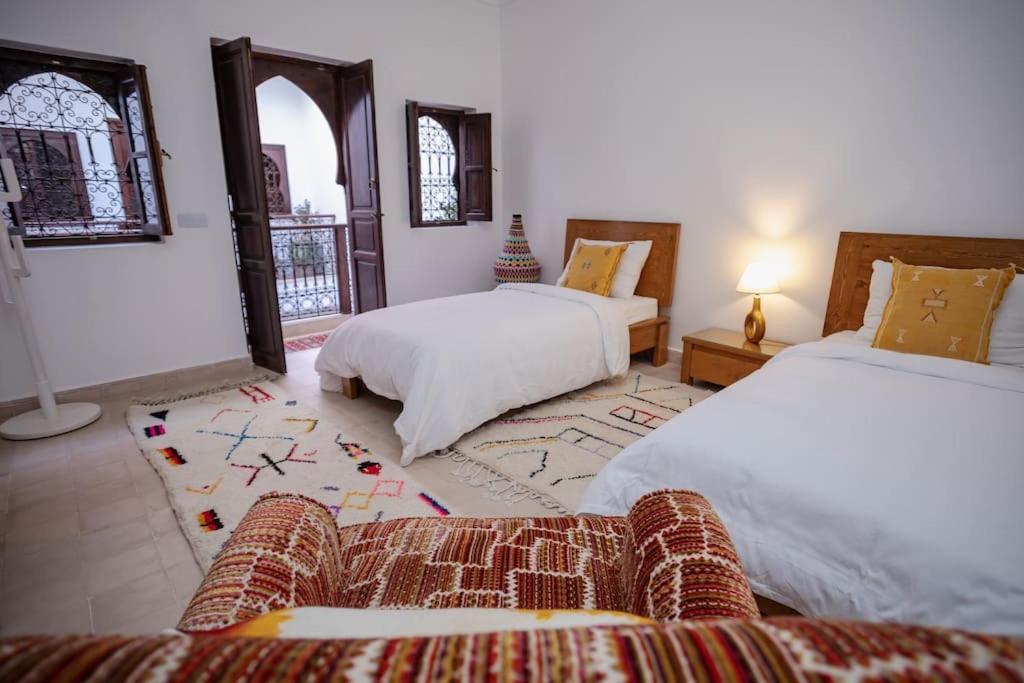 Paisible Riad Privatif Au Coeur De Marrakech มาร์ราเกช ภายนอก รูปภาพ